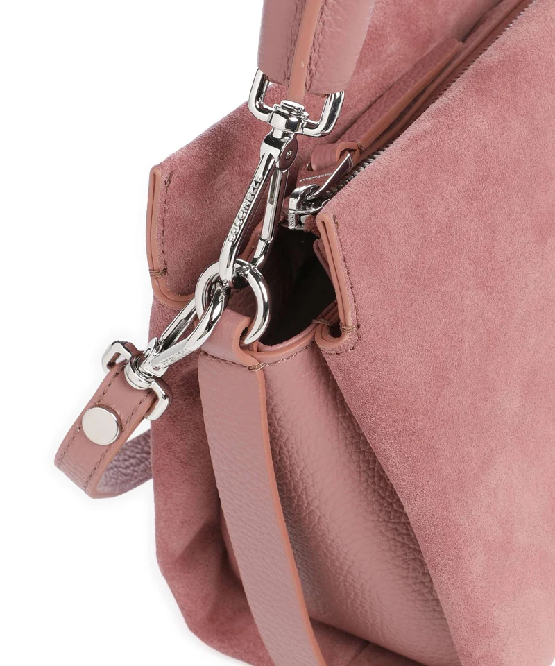 Coccinelle Boheme Suede Sac à main winter rose