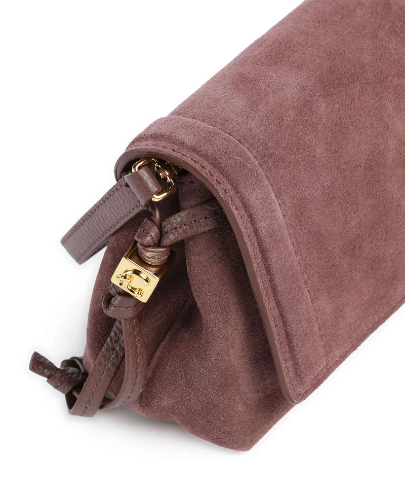 Coccinelle Thess Suede Sac bandoulière berry