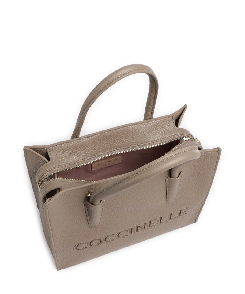 Coccinelle Myrtha Sac à main warm taupe