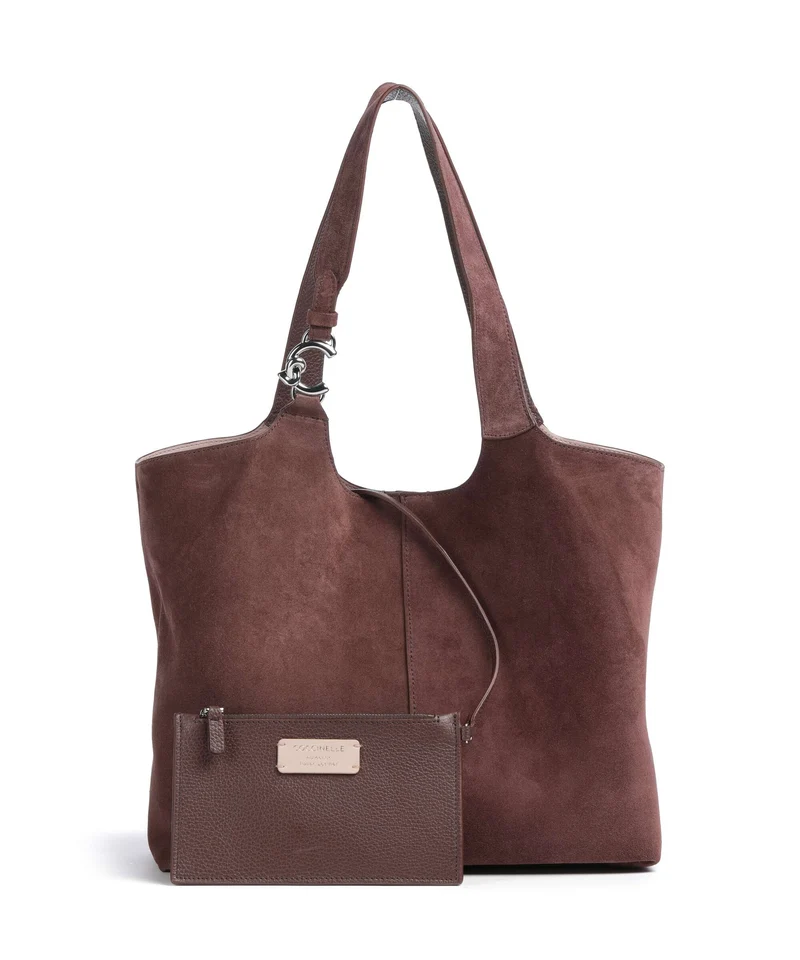 Coccinelle C-Easy Suede Sac fourre-tout berry