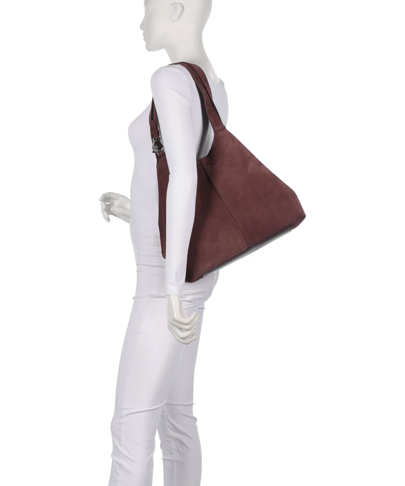 Coccinelle C-Easy Suede Sac fourre-tout berry