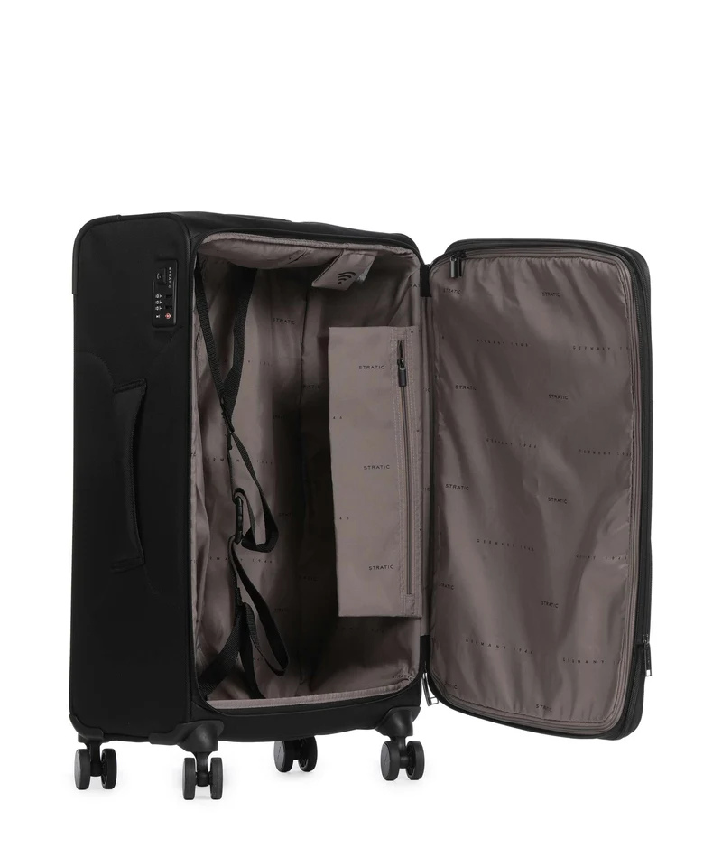 Stratic Bendigo Light Style Valise 4 roues black