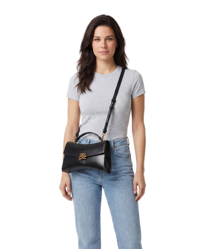 Karl Lagerfeld K/Autograph Sac bandoulière black/gold