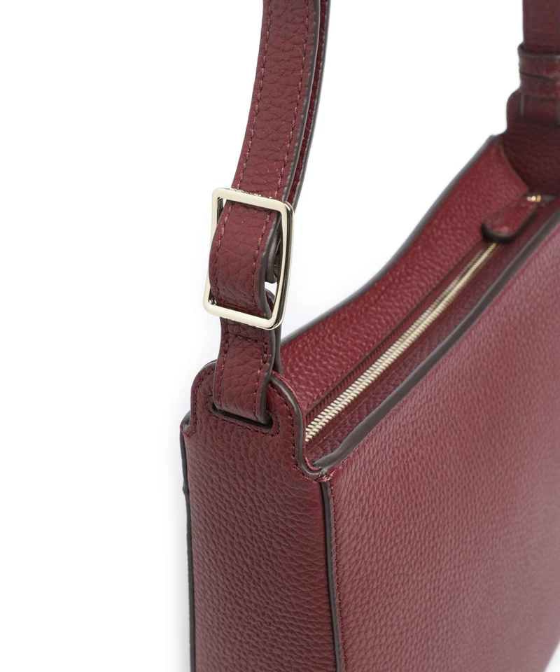 Aigner Pura M Sac porté épaule burgundy
