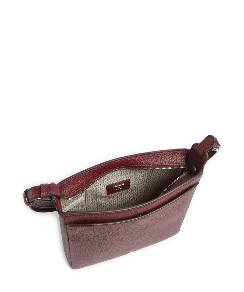 Aigner Pura M Sac porté épaule burgundy