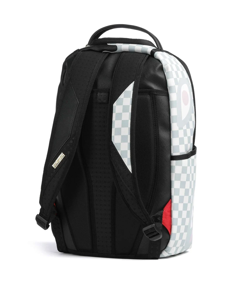 Sprayground Cream Check Side Drip Sac à dos multicolour