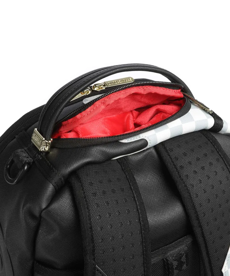Sprayground Cream Check Side Drip Sac à dos multicolour