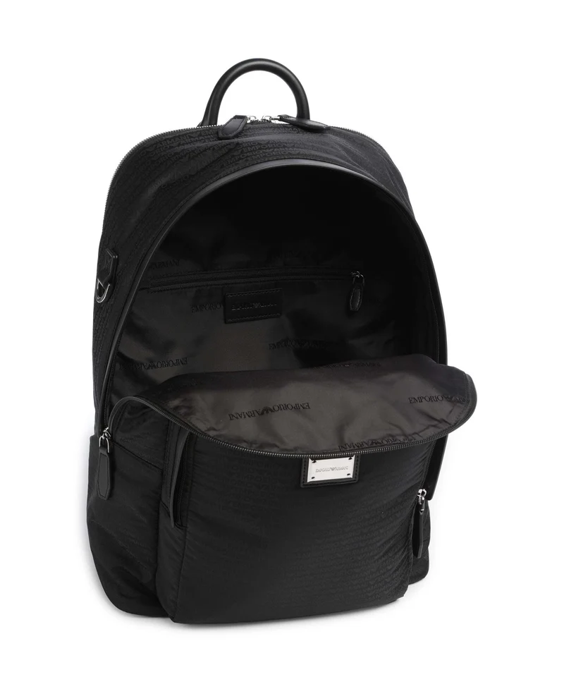 Emporio Armani Monogram Sac à dos black beauty