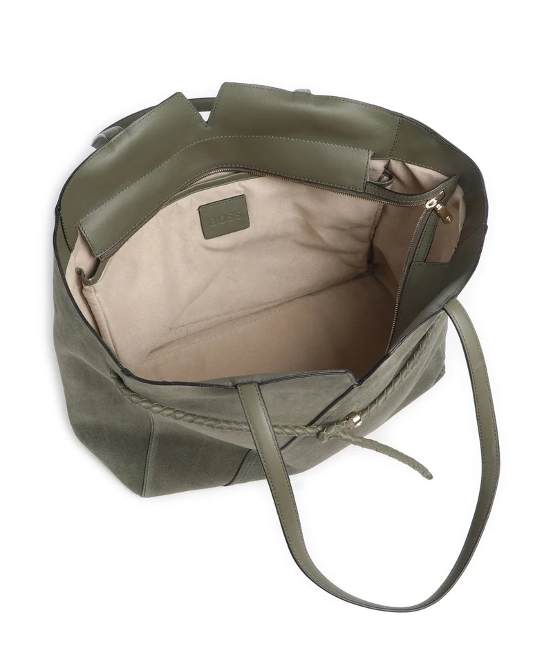 BOSS Revers Cabas dark green