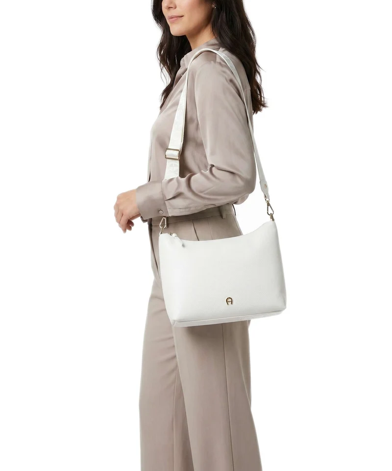 Aigner Zita S Sac bandoulière cotton white