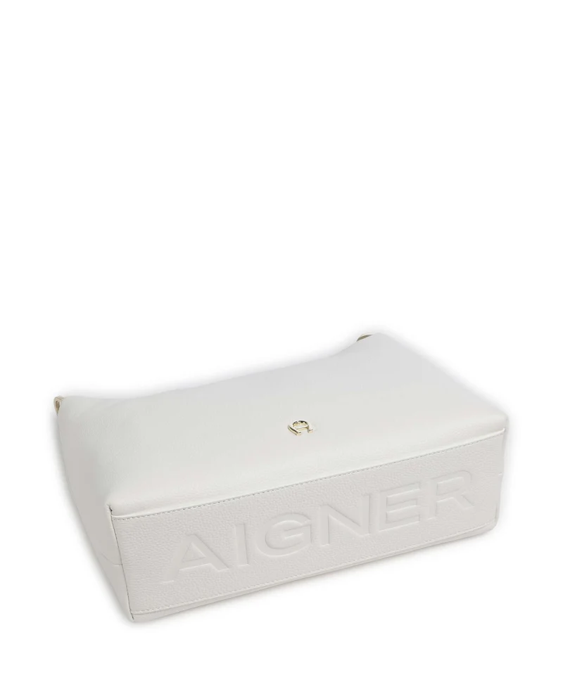 Aigner Zita S Sac bandoulière cotton white