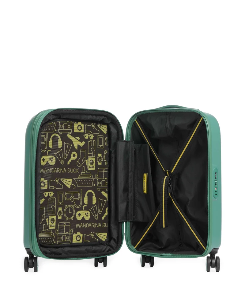 Mandarina Duck Logoduck+ Valise 4 roues foliage green