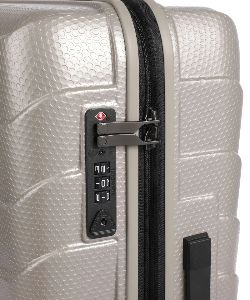 Echolac EXO M Valise 4 roues champagne