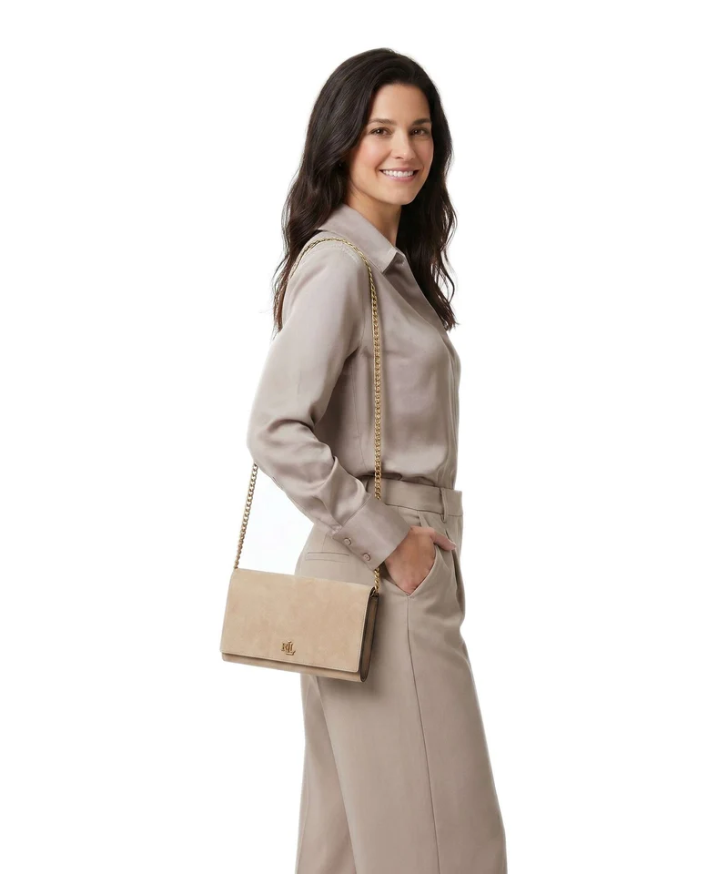 Lauren Ralph Lauren Adair II Large Portefeuille tan