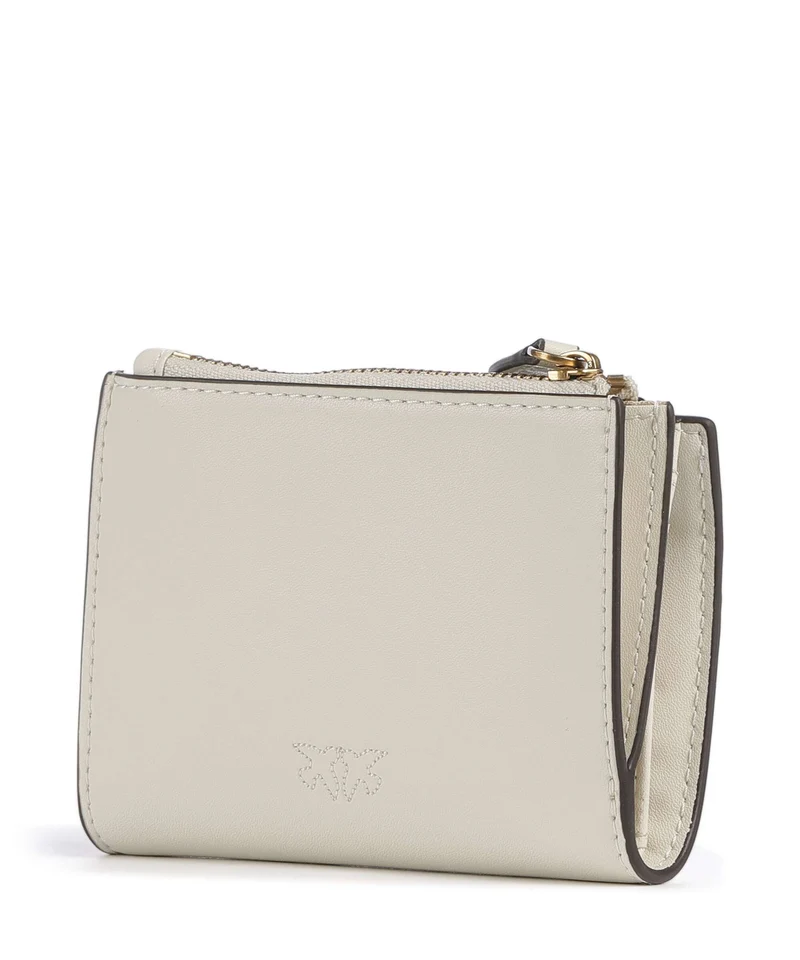 Pinko Portefeuille bianco seta/antique gold