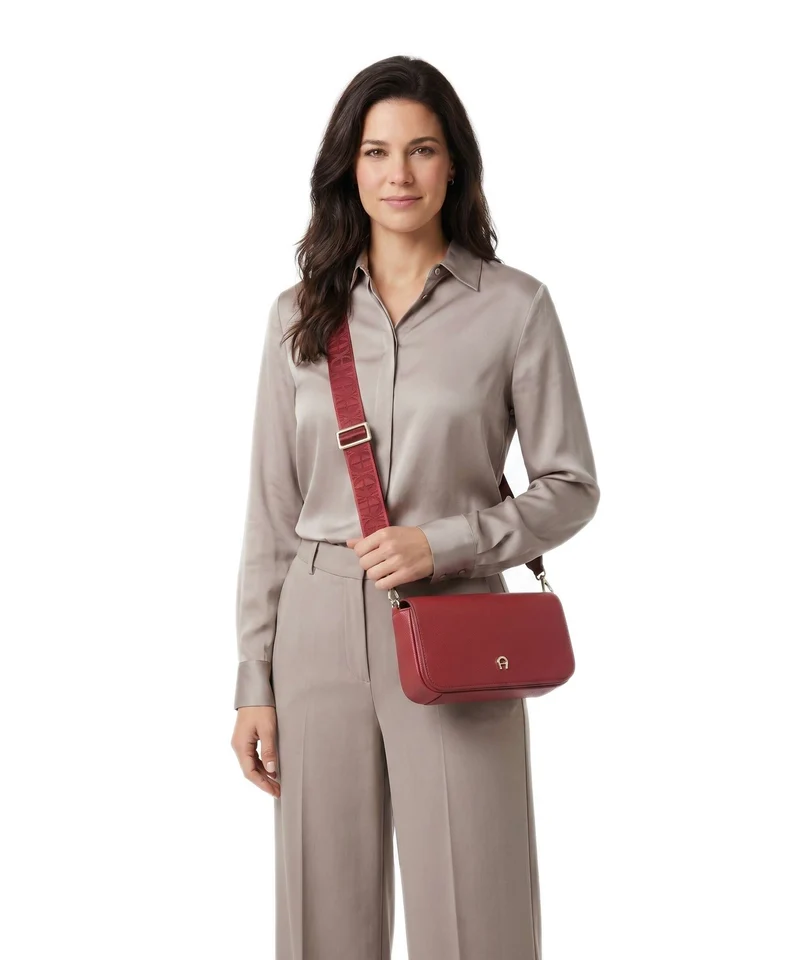 Aigner Zita S Sac bandoulière burnt red