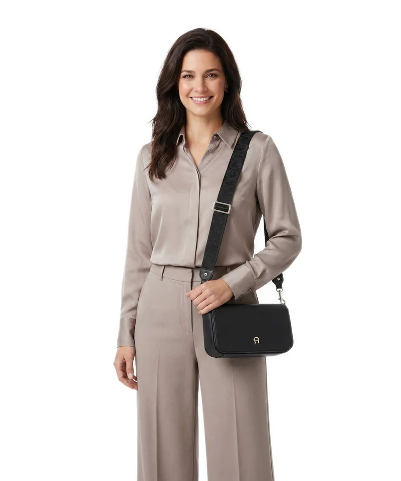 Aigner Zita S Sac bandoulière black