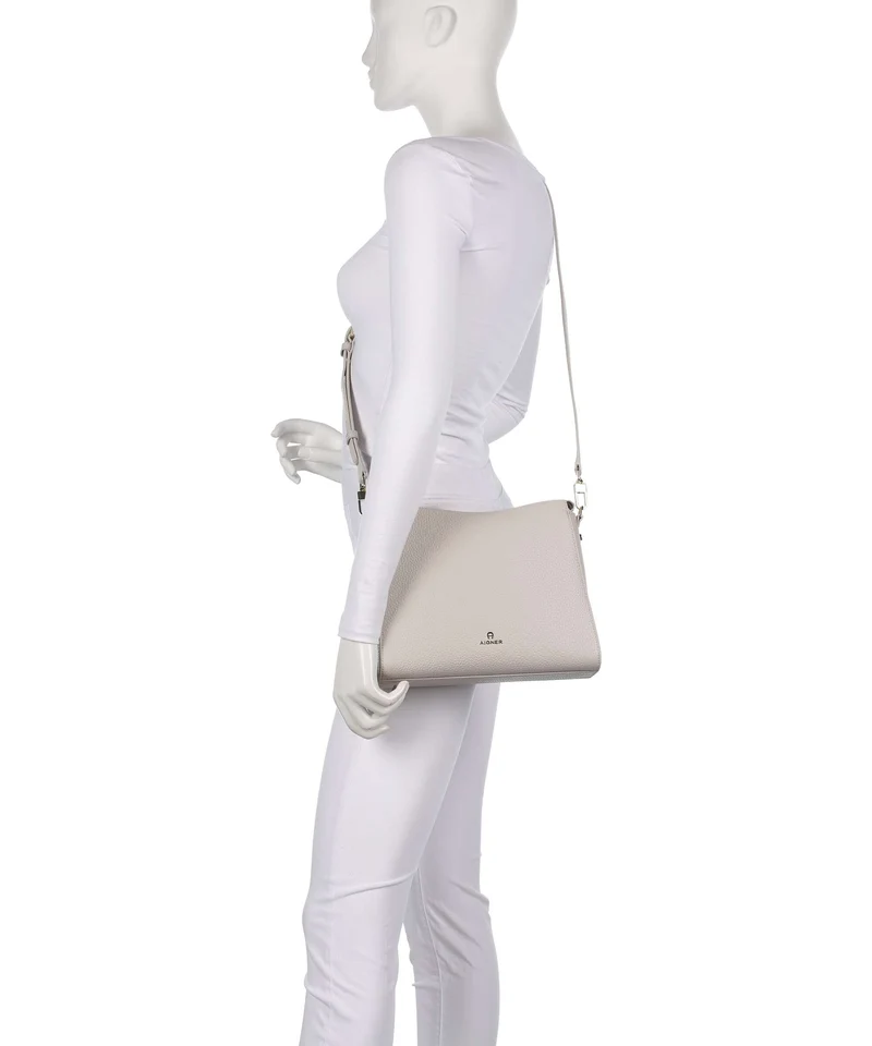 Aigner Ivy M Sac porté épaule fog beige