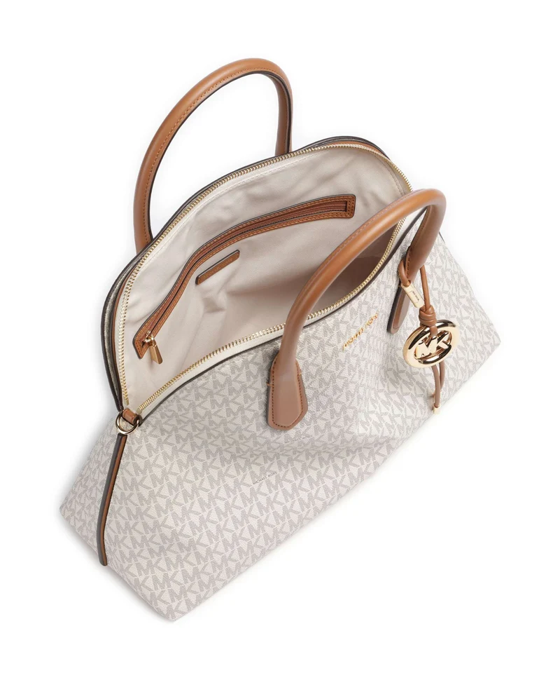 Michael Kors Freddie Large Sac à main vanilla/acorn