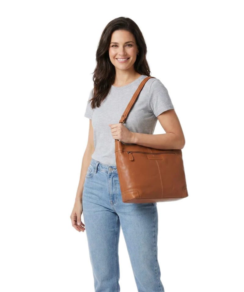The Chesterfield Brand Serene Astero Sac fourre-tout cognac