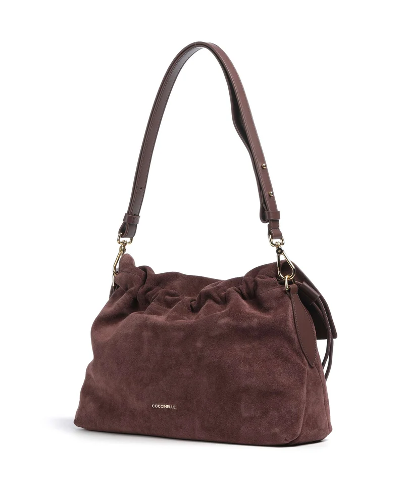 Coccinelle Lidia Suede Sac fourre-tout berry