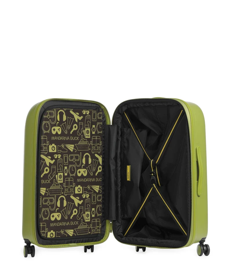 Mandarina Duck Logoduck+ Valise 4 roues winter olive