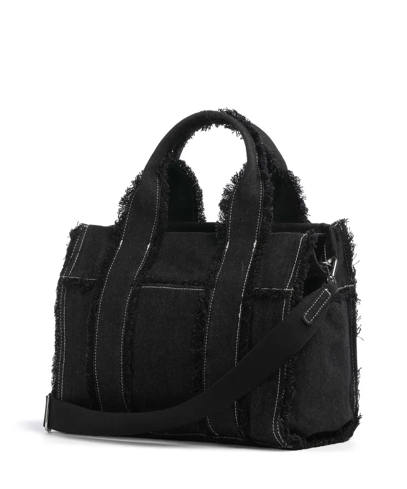 DKNY Barret Medium Sac à main black denim