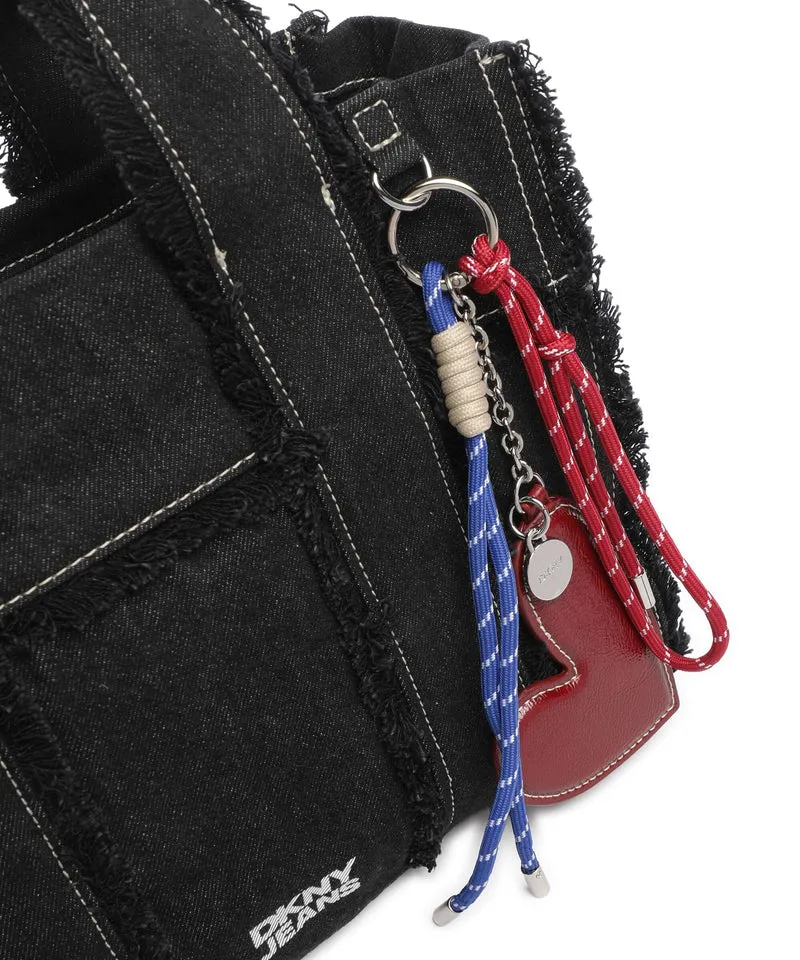DKNY Barret Medium Sac à main black denim