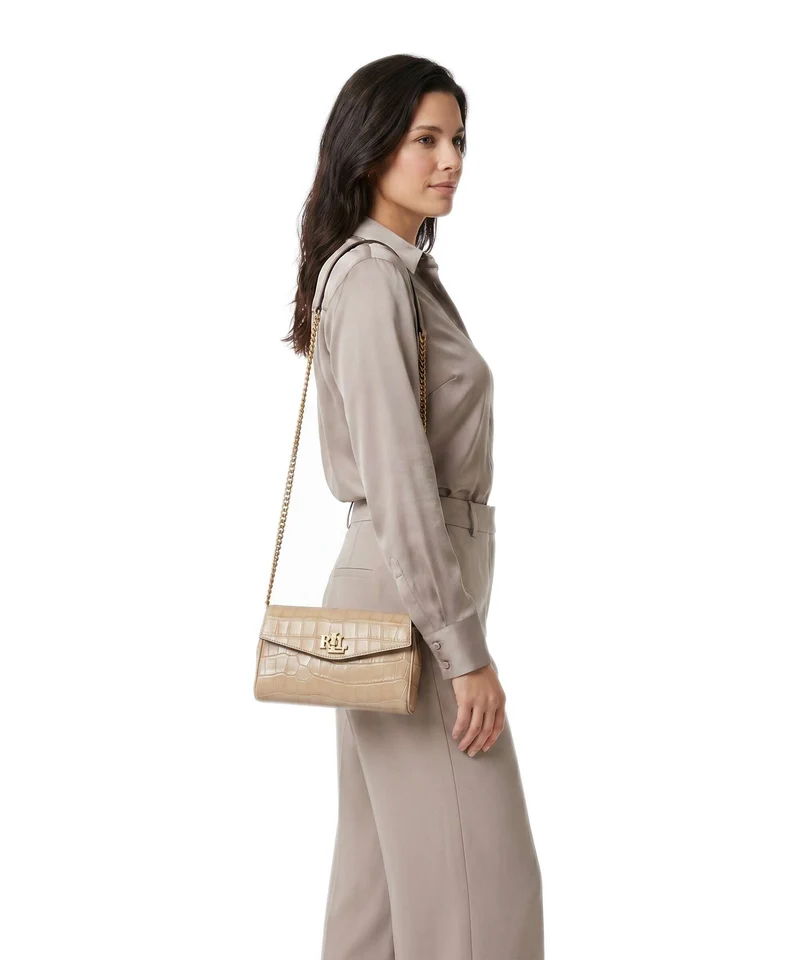 Lauren Ralph Lauren Tanner Large Sac bandoulière tan
