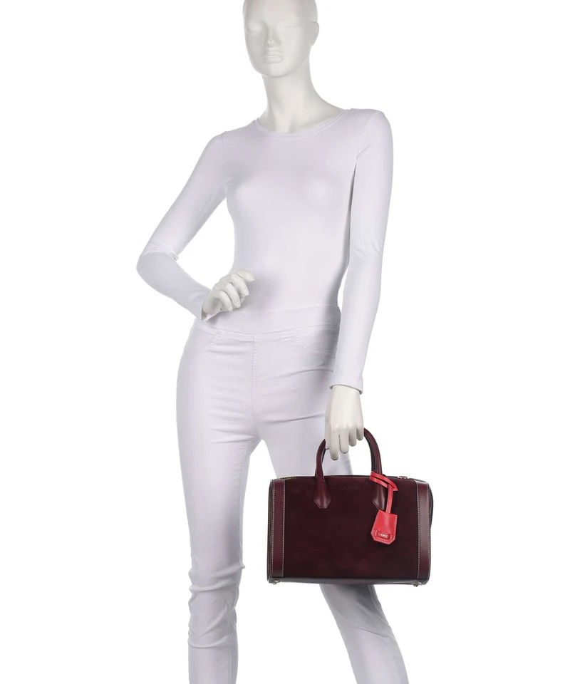 Lancel BCBG Bowling M Sac à main cassis