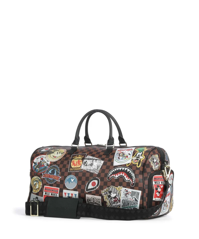 Sprayground Mickey Mouse Global Mogul Sac week-end brown