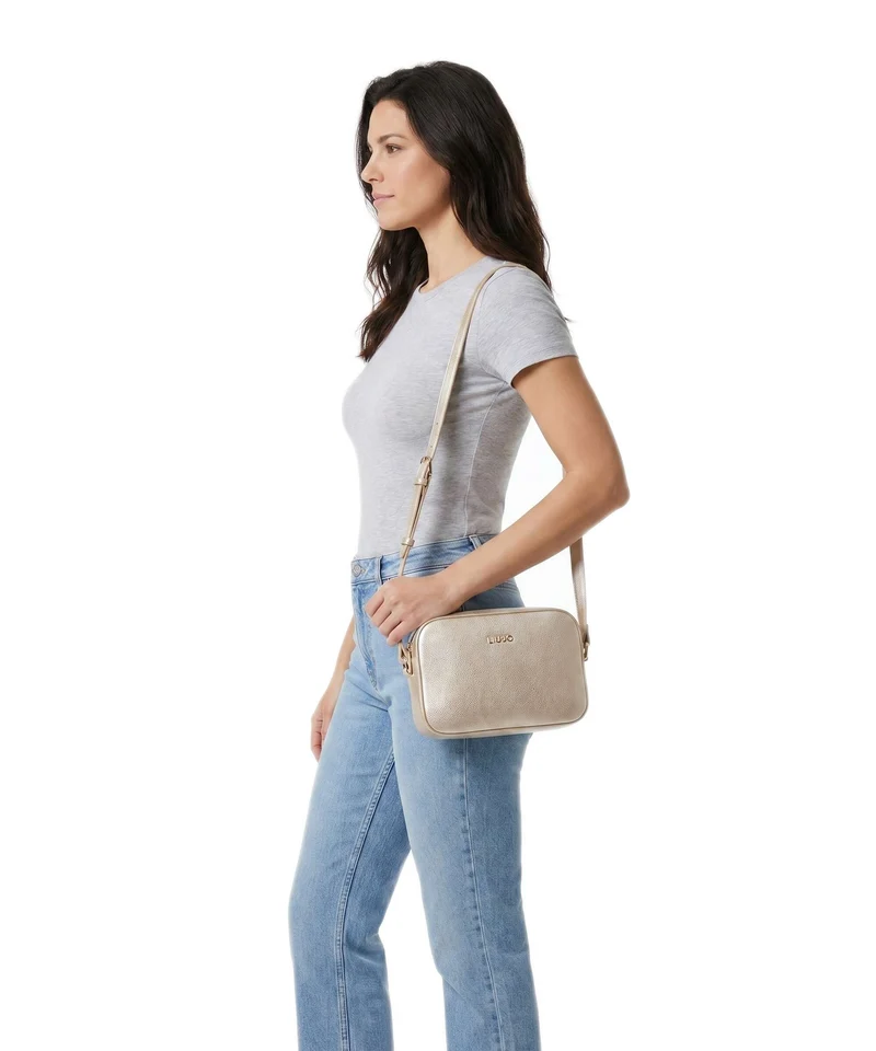 Liu Jo Manhattan M Sac bandoulière light gold