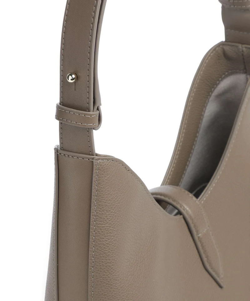 Furla Goccia S Sac porté épaule muddy gray