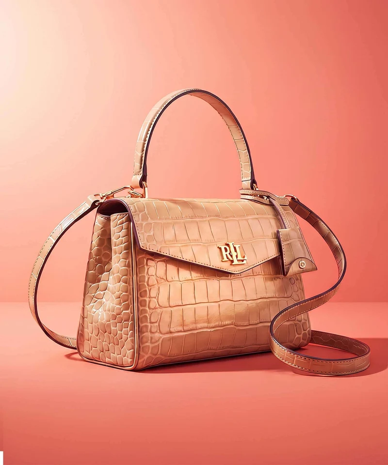 Lauren Ralph Lauren Farrah Small Sac à main tan