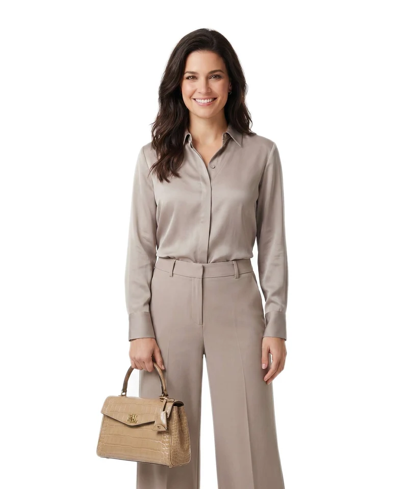 Lauren Ralph Lauren Farrah Small Sac à main tan
