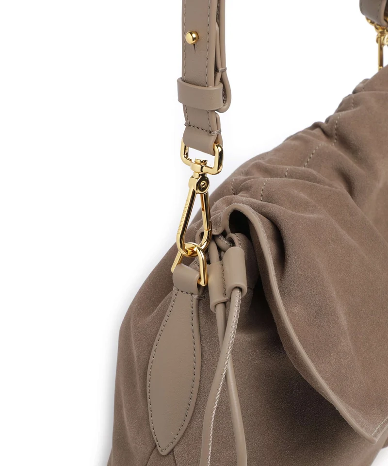 Coccinelle Lidia Suede Sac fourre-tout warm taupe