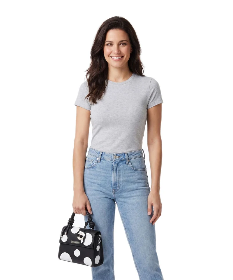 Karl Lagerfeld Ikon Knots Sac à main variable polka dot