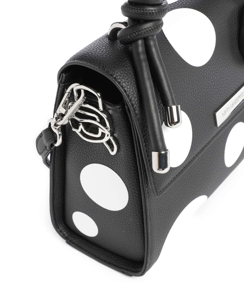 Karl Lagerfeld Ikon Knots Sac à main variable polka dot
