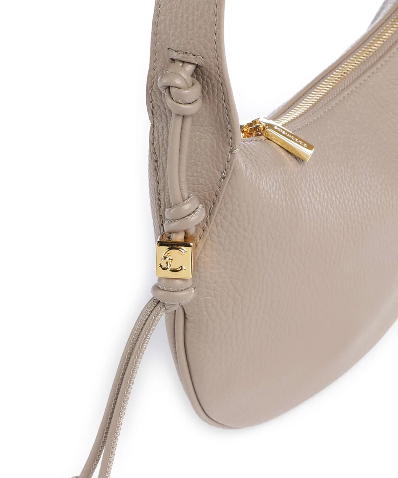 Coccinelle Thess Sac porté épaule warm taupe