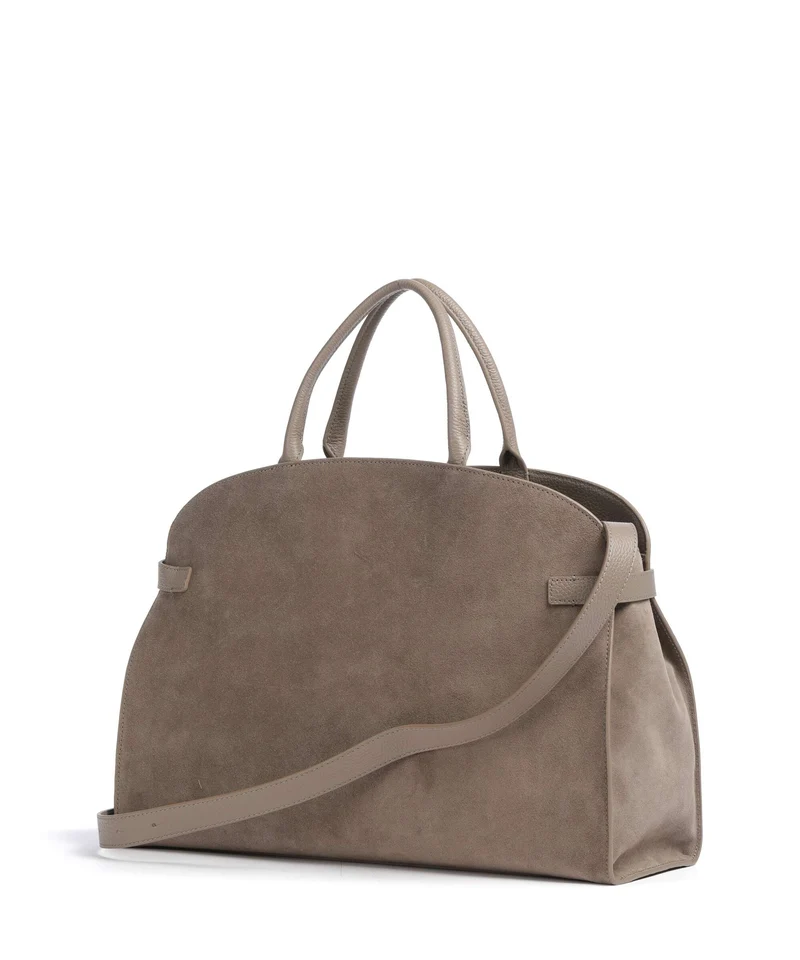 Coccinelle Sabine Suede Sac à main warm taupe