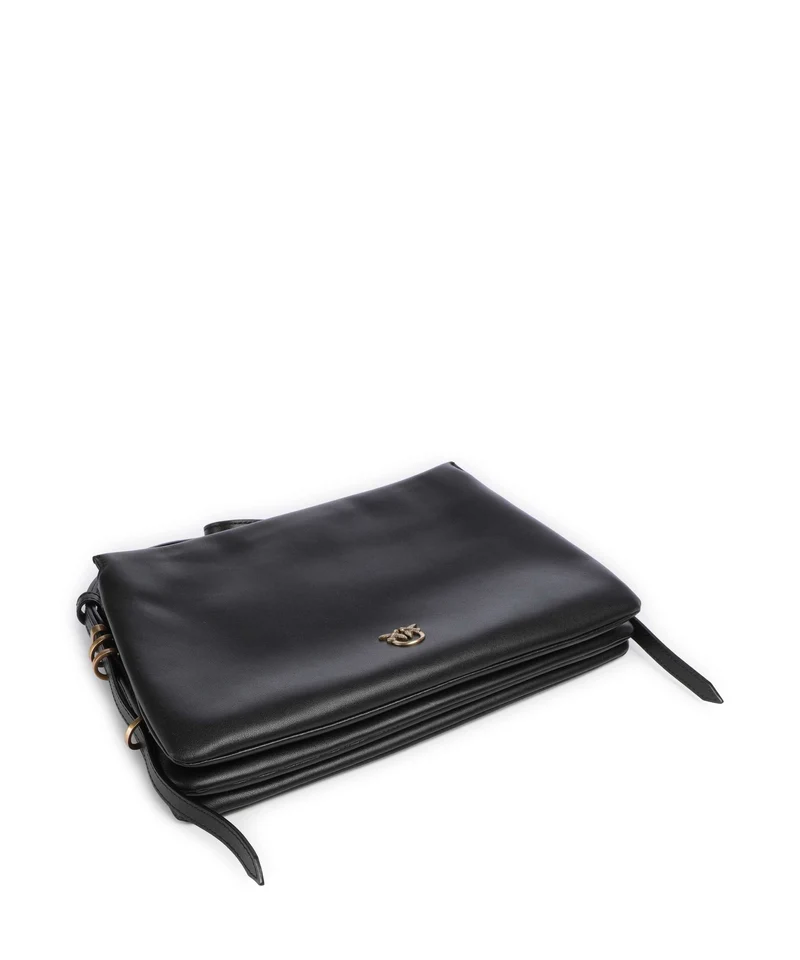 Pinko Triplet Sac porté épaule nero/antique gold