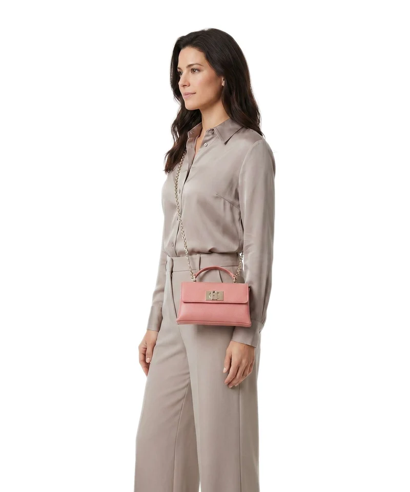 Furla 1927 Mini Sac bandoulière rosewood