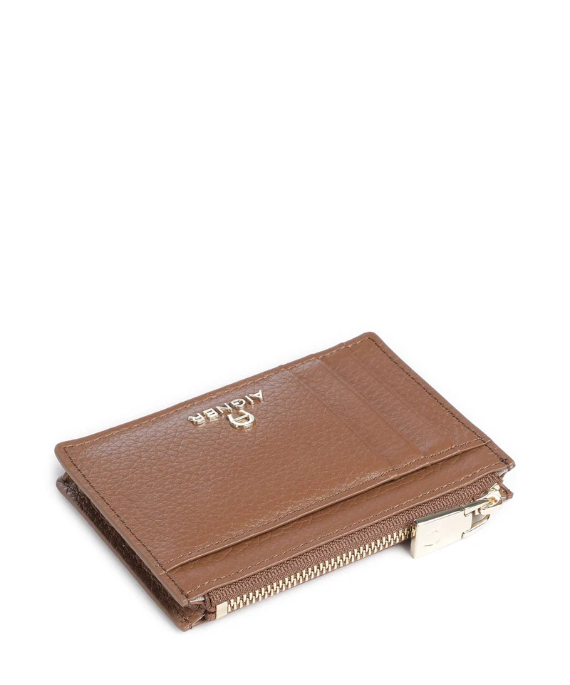 Aigner Fashion Étui à cartes crédit saddle brown