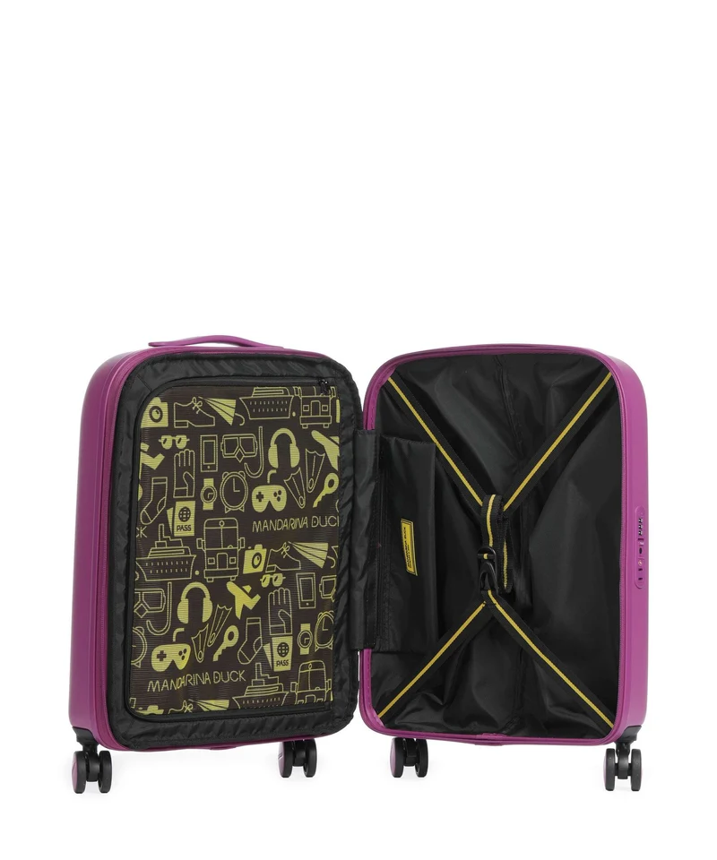 Mandarina Duck Logoduck+ Valise 4 roues digital pink