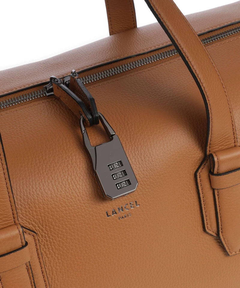Lancel Charlie Sac week-end camel