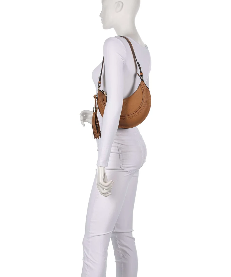 Lancel Hobohème S Sac porté épaule camel