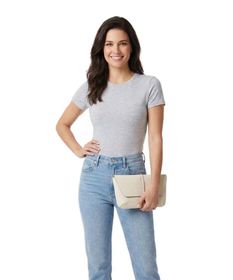BOSS Reah Pochette open white