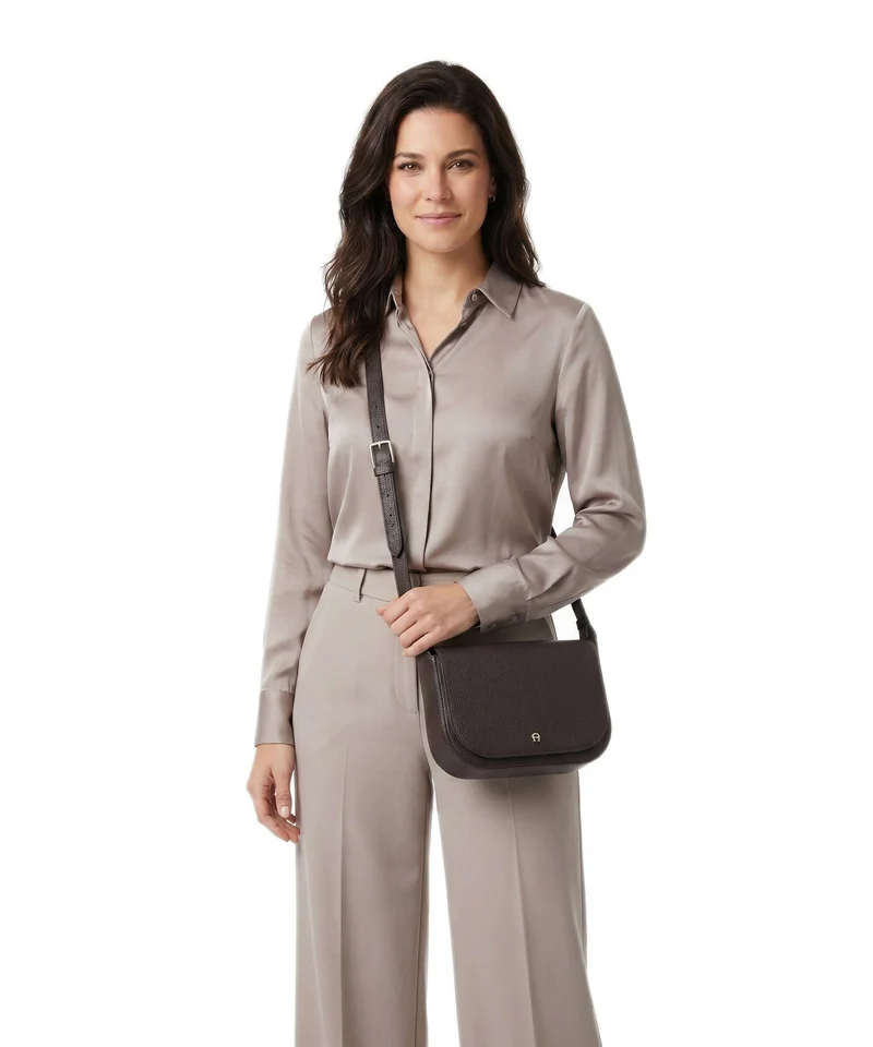 Aigner Pura M Sac bandoulière soil brown