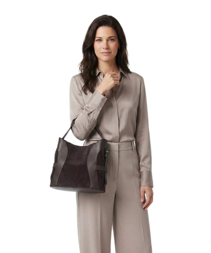 Aigner Deborah M Sac fourre-tout soil brown