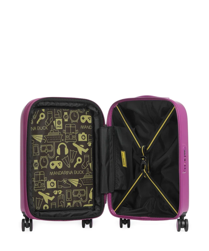 Mandarina Duck Logoduck+ Valise 4 roues digital pink